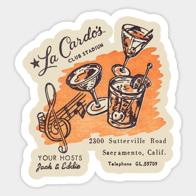 La Cardo's Club Stadium Sticker by MindsparkCreative